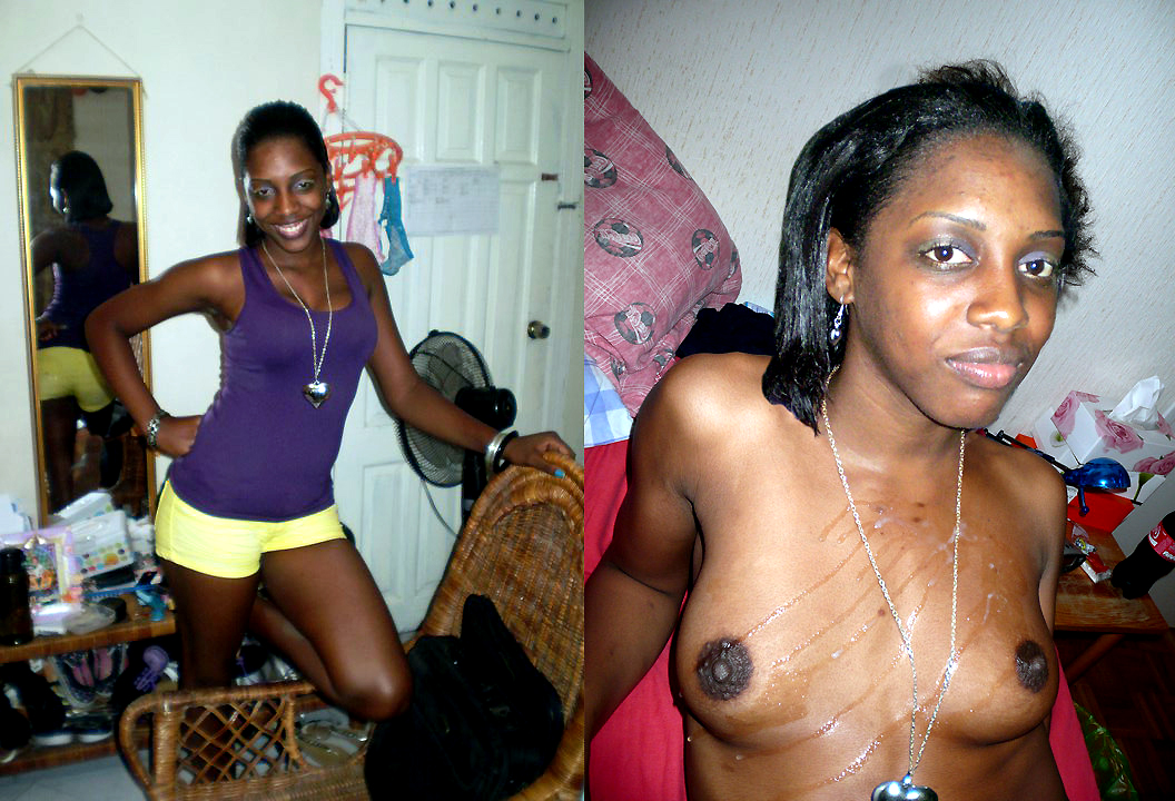 Black Double Facial - Ugly African slut, double facial cumshot amateur... Image #3